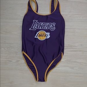 Lakers tank bodysuit